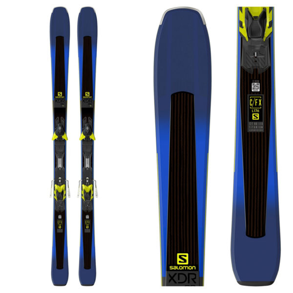 Salomon XDR 80 Ti Skis with XT 12 Bindings