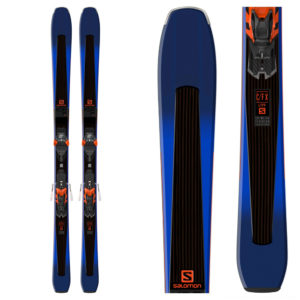 Salomon XDR 88 Ti Skis with Warden MNC 13 Bindings 2019