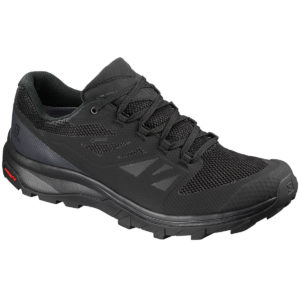 Salomon Men's Outline Low Gtx Waterproof Hiking Shoes - Black - Size 10