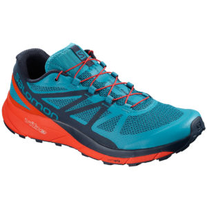 Salomon Men's Sense Ride Trail Running Shoes - Blue - Size 10