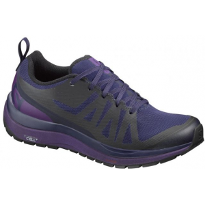 Salomon Odyssey Pro Hiking Shoe - Women's-Evening Blue/Aura/Acai-Medium-9