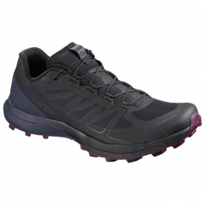 Salomon Sense Pro 3 Trailrunning Shoe - Womens, Black/Graphite/Potent Purple, 10