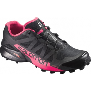 Salomon Speedcross Pro 2 Trail Running Shoe - Women's-Black/Virtual Pink-Medium-8